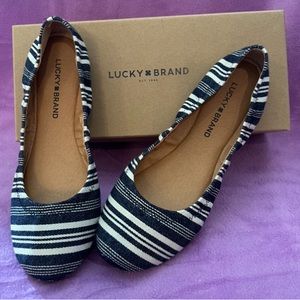 Lucky Brand EMMIE Size 8.5 Indigo NEW in Box